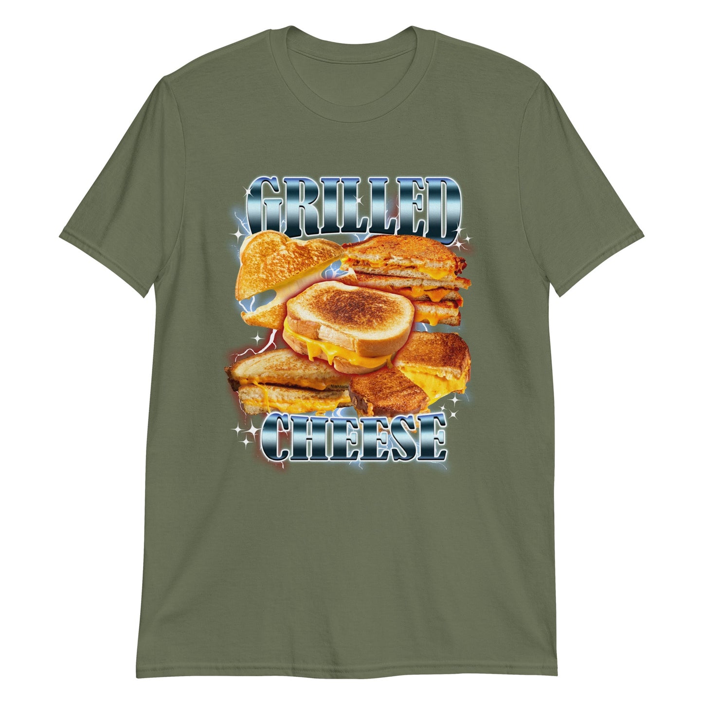 90s Bootleg Grilled Cheese T-Shirt - ninanush