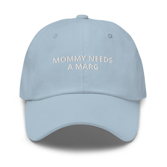 Light Blue Mommy needs a marg dad hat