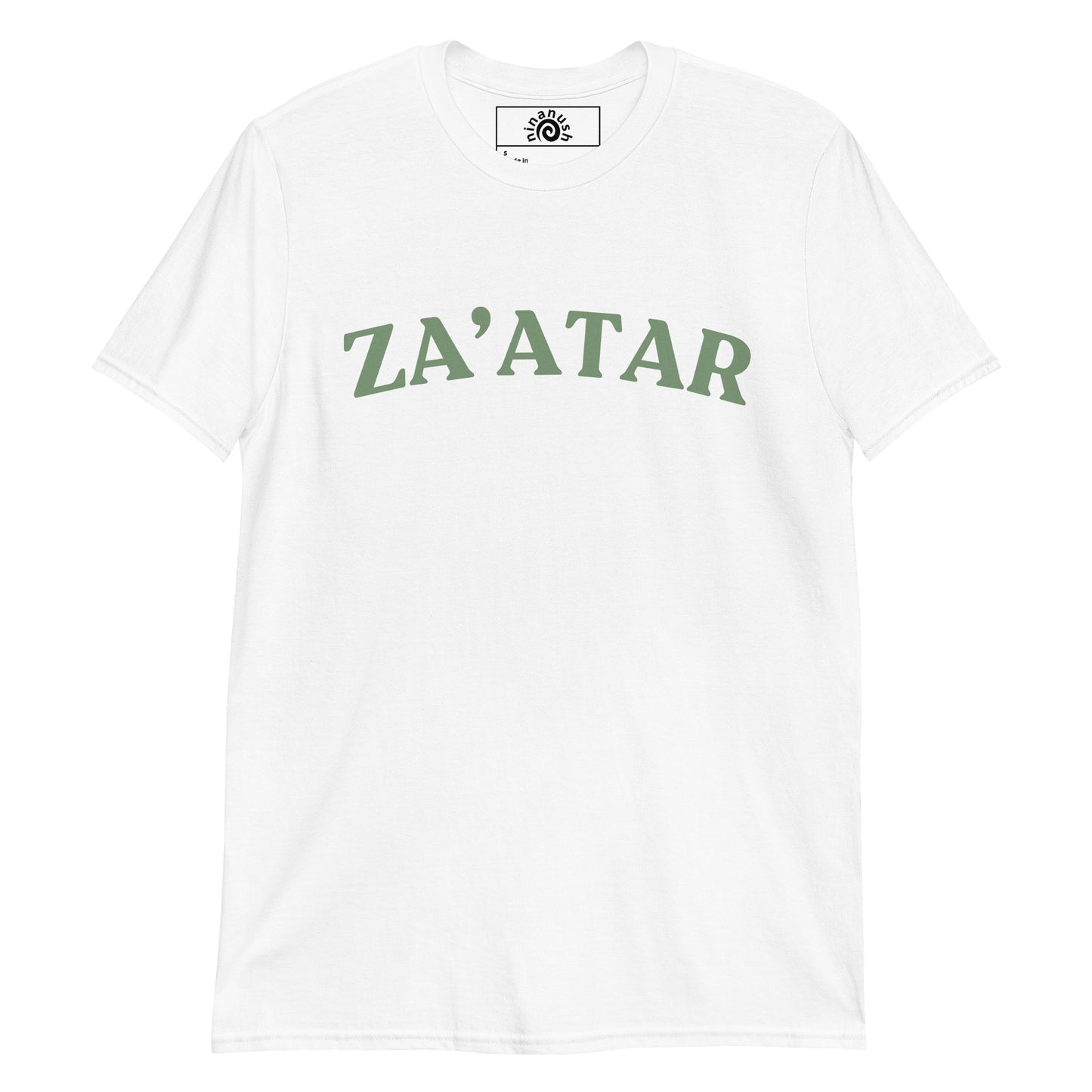 White za’atar t-shirt