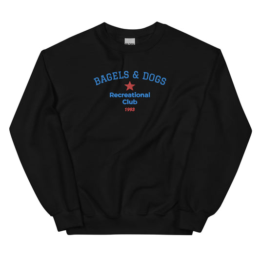 Bagels And Dogs Embroidered Sweatshirt - ninanush