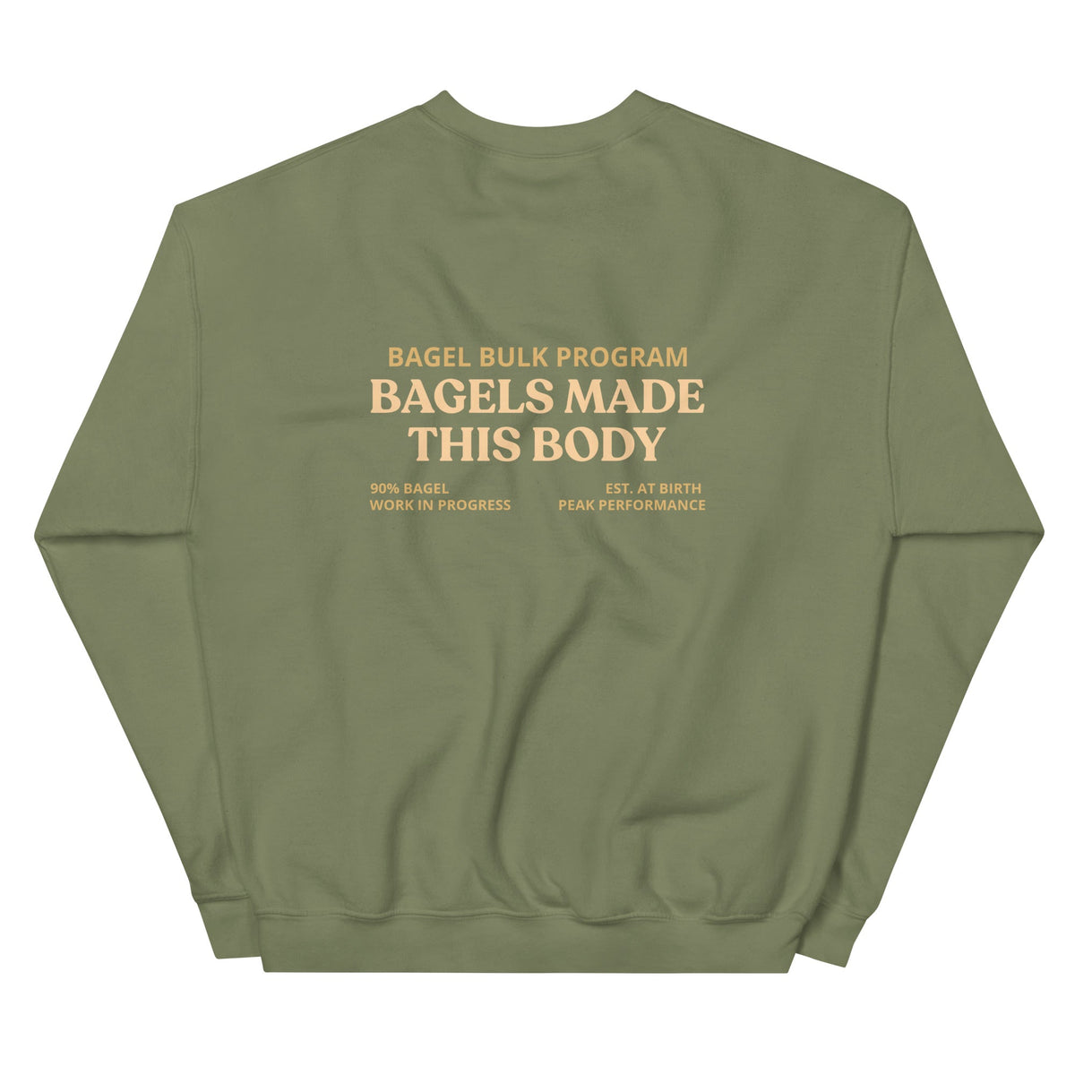 Bagels Made This Body Sweatshirt - ninanush