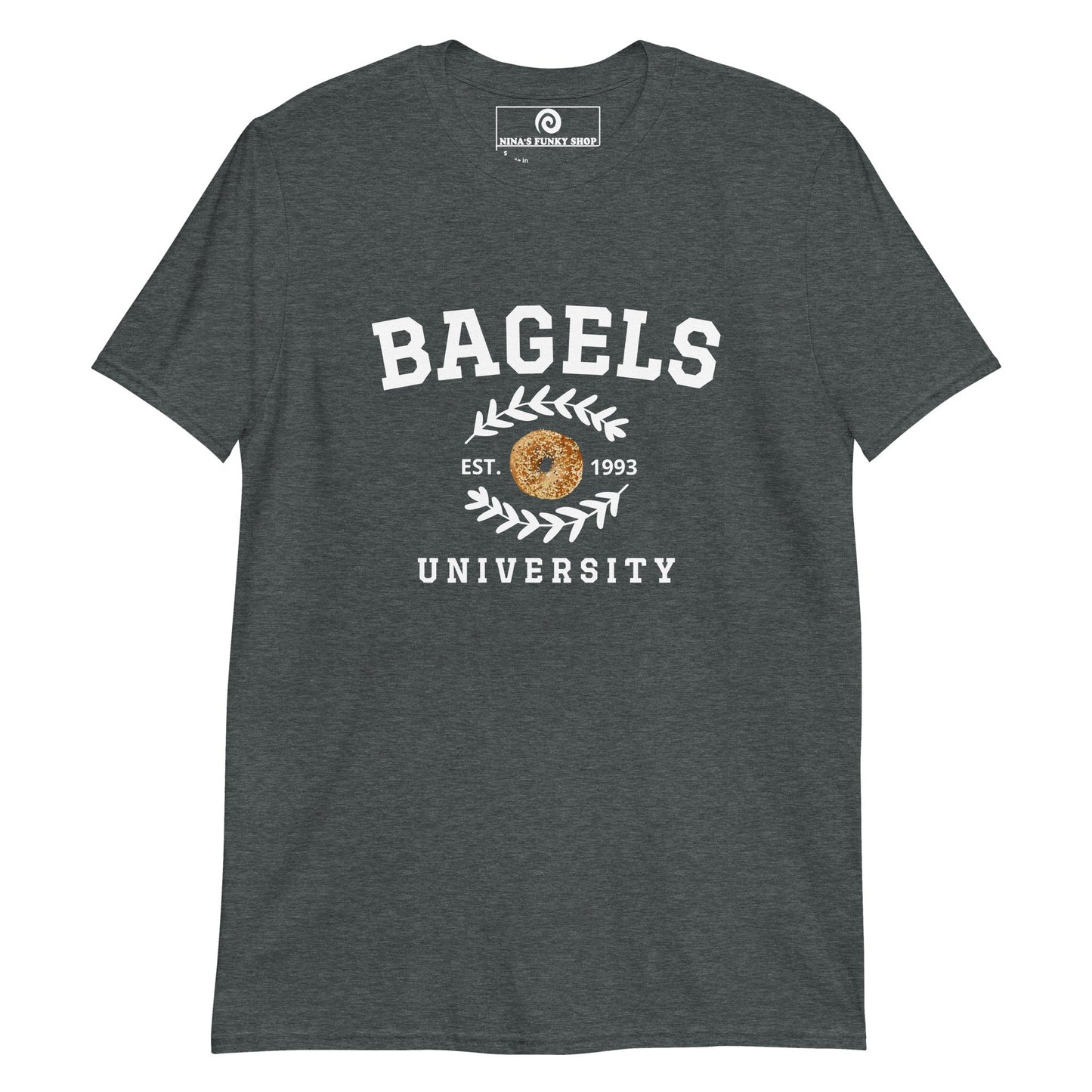 Bagels University T-Shirt - ninanush