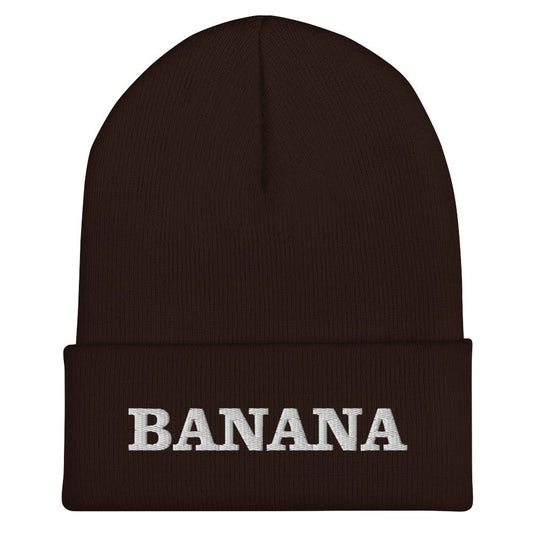 Banana Cuffed Beanie - ninanush