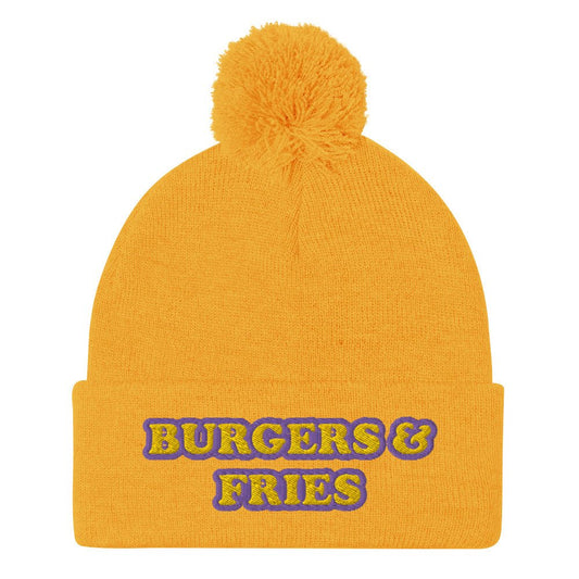 Burgers and Fries Beanie - ninanush