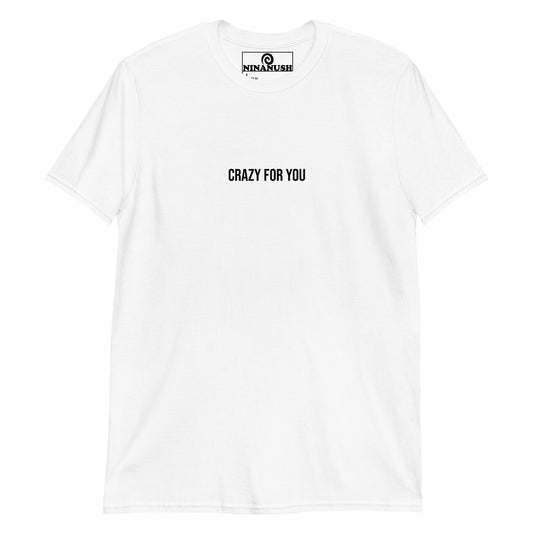 Crazy For You Flower Vase T-Shirt - ninanush
