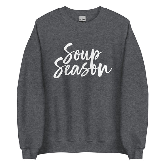 Cursive Soup Season Sweatshirt - ninanush