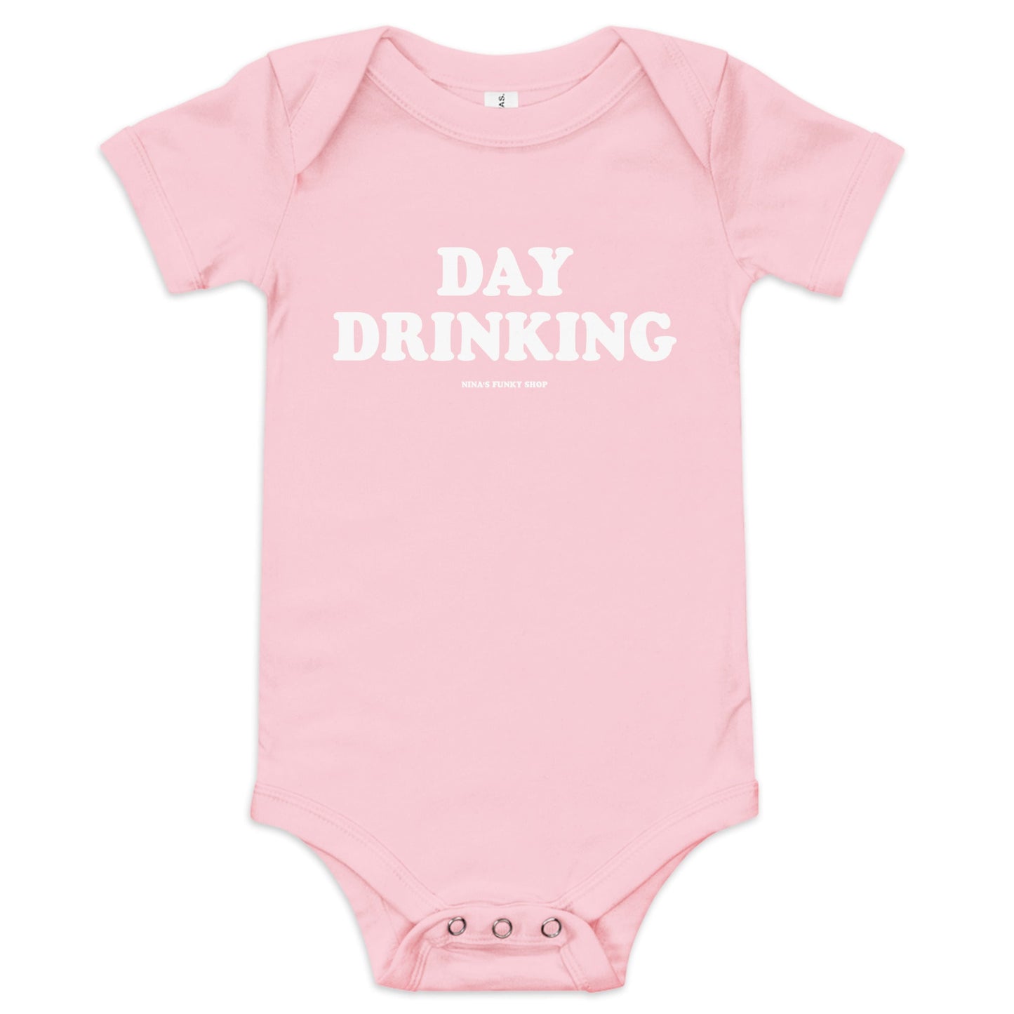 Day Drinking Baby Short Sleeve Onesie - ninanush