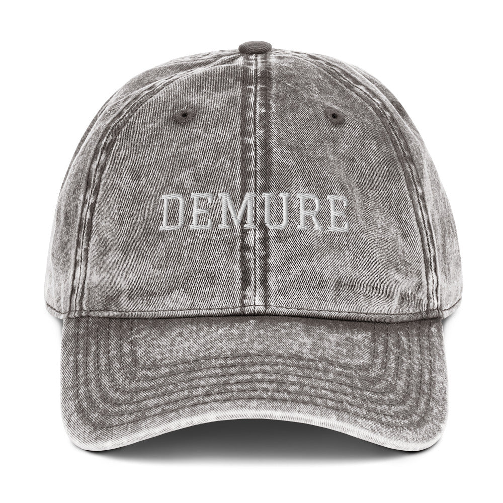 Demure Vintage Dad Hat - ninanush