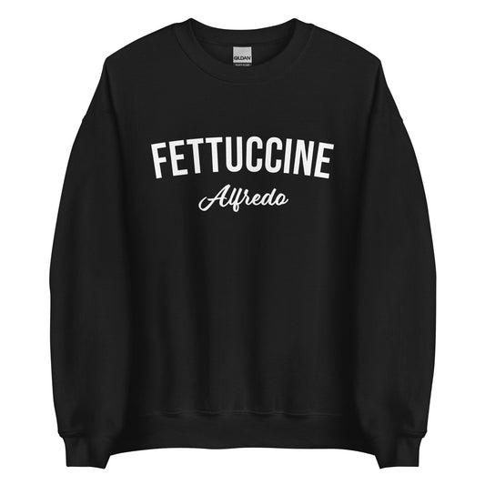 Fettuccine Alfredo Sweatshirt - Varsity Style - ninanush