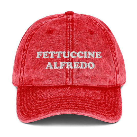 Fettuccine Alfredo Vintage Dad Hat - ninanush