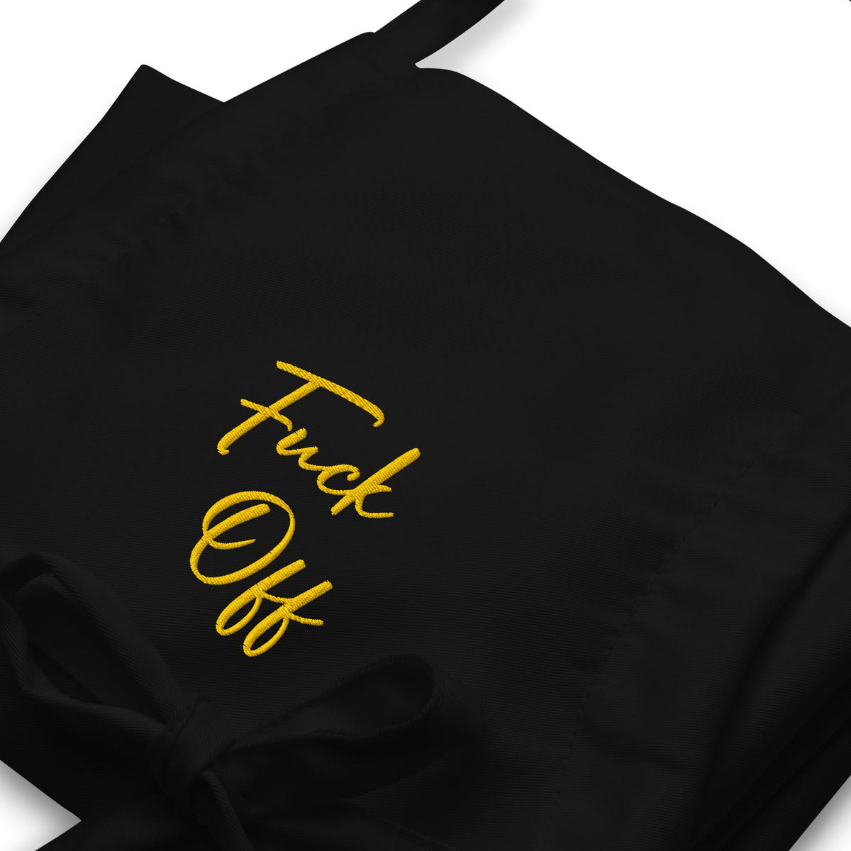 Fuck Off Embroidered Apron - ninanush