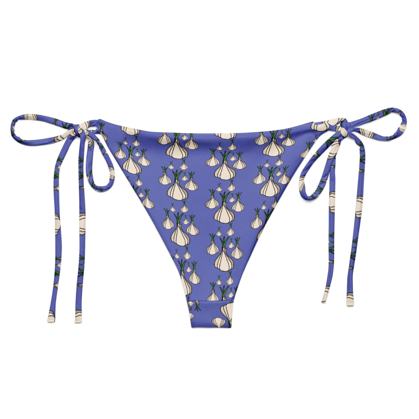 Garlic Heads Recycled Bikini Bottom - ninanush
