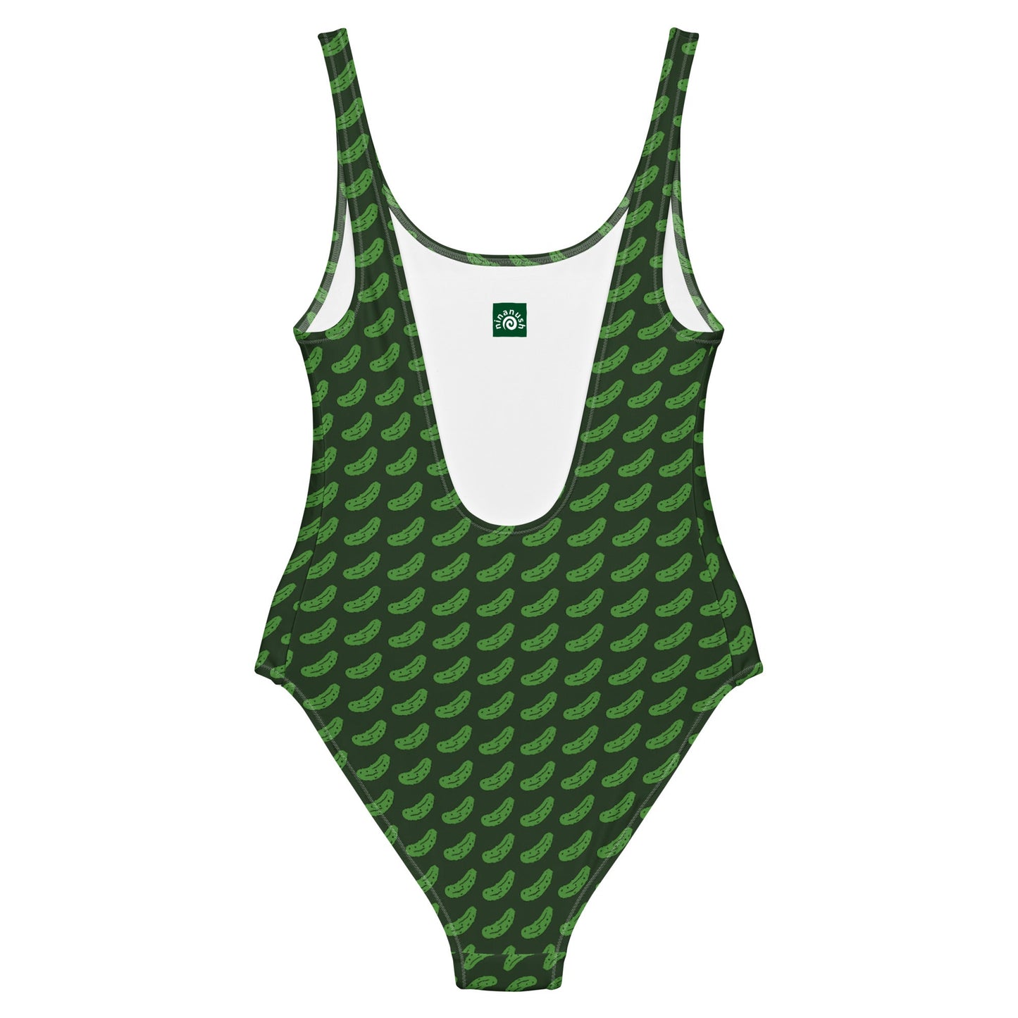 Green Pickles One-Piece Swimsuit - ninanush