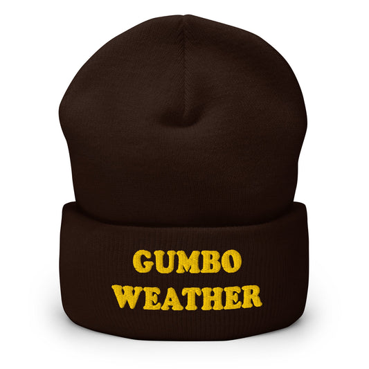 Gumbo Weather Cuffed Beanie - ninanush