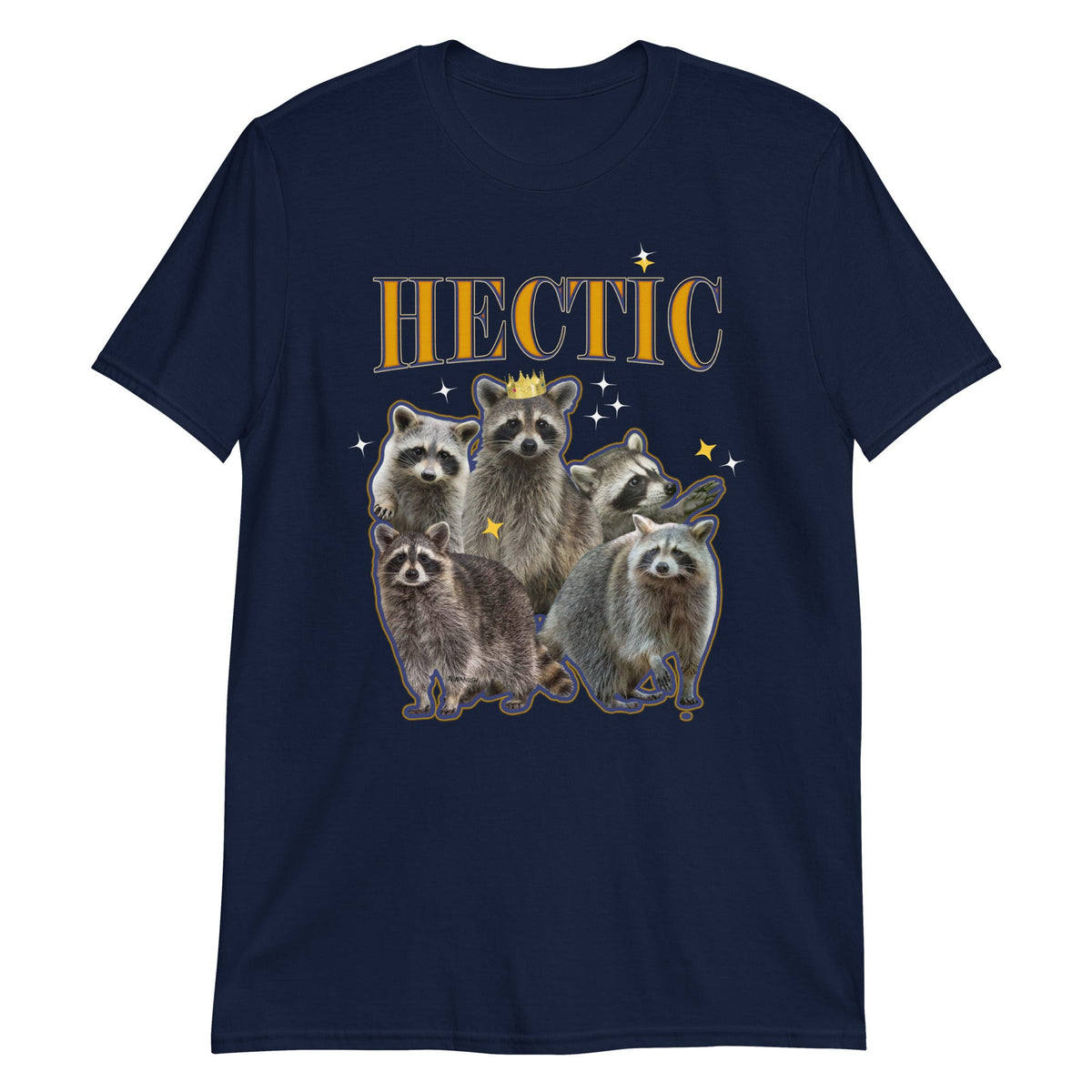 Hectic Raccoon T-Shirt - ninanush