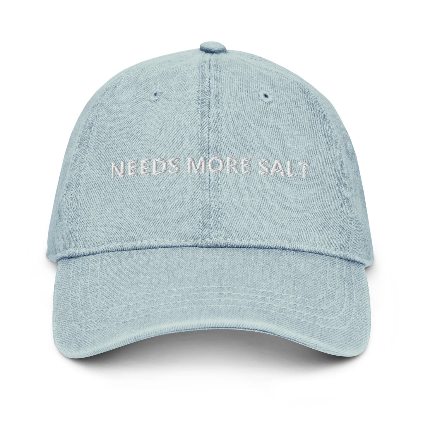 Needs More Salt Denim Hat - ninanush
