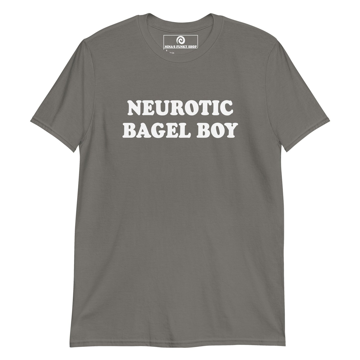 Neurotic Bagel Boy T-Shirt - ninanush