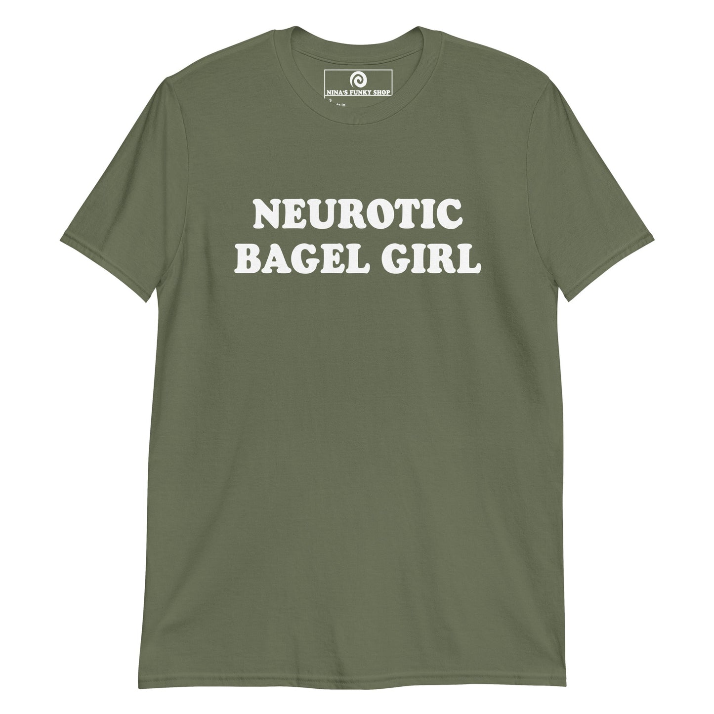 Neurotic Bagel Girl T-Shirt - ninanush
