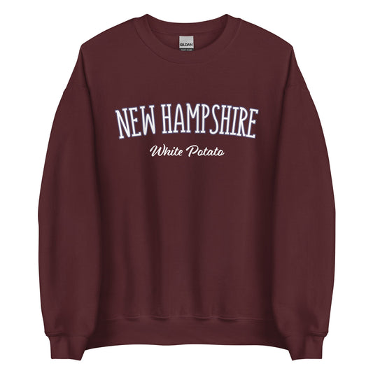 New Hampshire White Potato Sweatshirt - ninanush