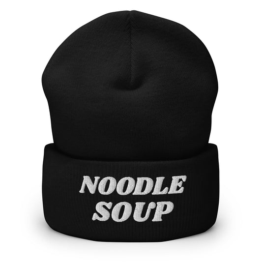 Noodle Soup Cuffed Beanie - ninanush