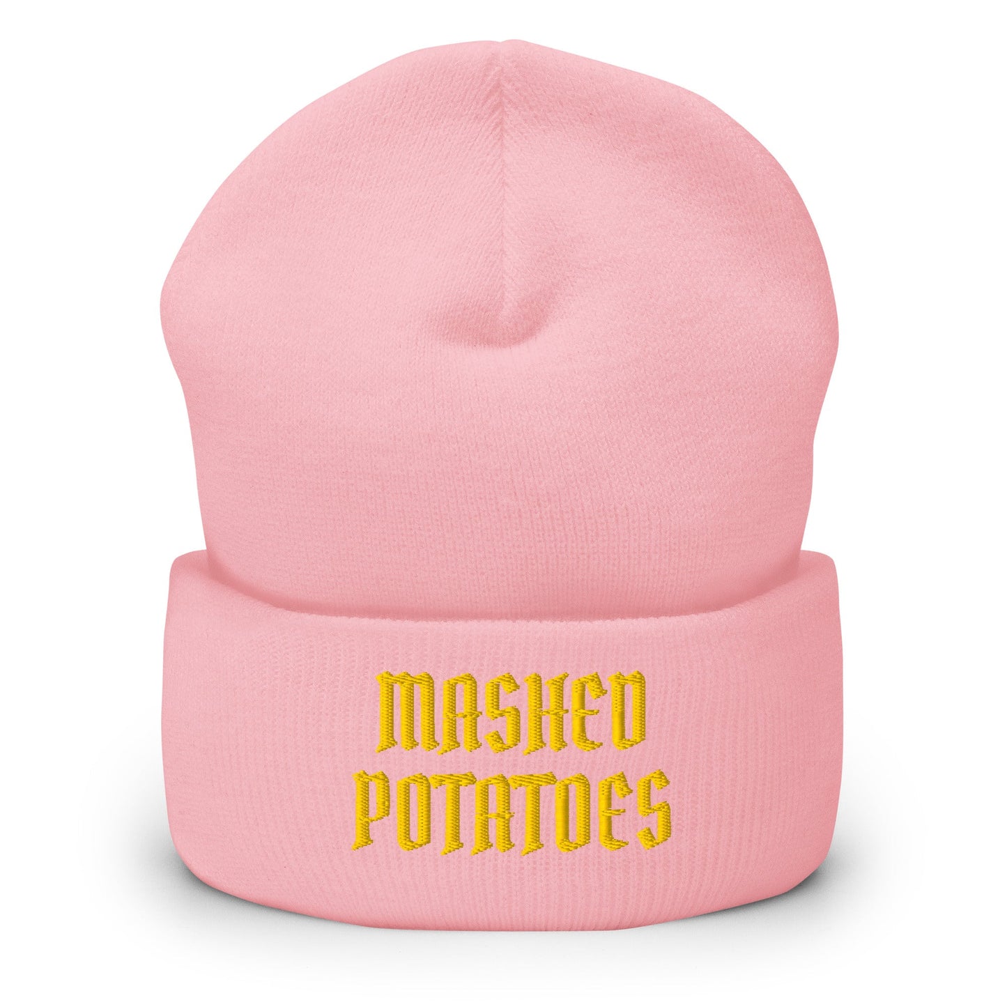 Old Fashioned Mashed Potatoes Cuffed Beanie - ninanush