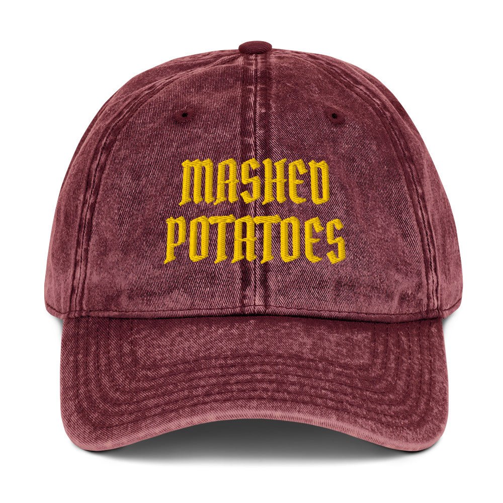 Old Fashioned Mashed Potatoes Vintage Dad Hat - ninanush
