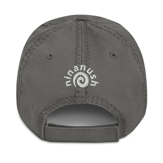 Onion Rings Distressed Dad Hat - ninanush