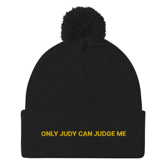 Only Judy Can Judge Me Beanie - ninanush