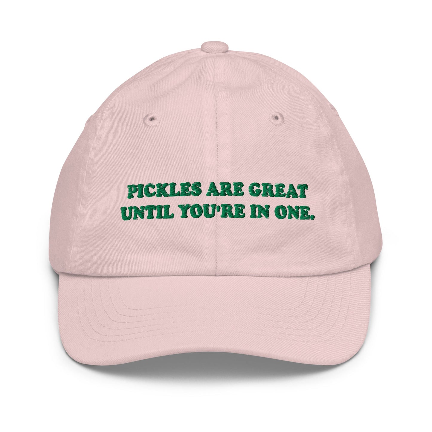 Pickles Are Great Until You're In Once Kids Baseball Hat - ninanush
