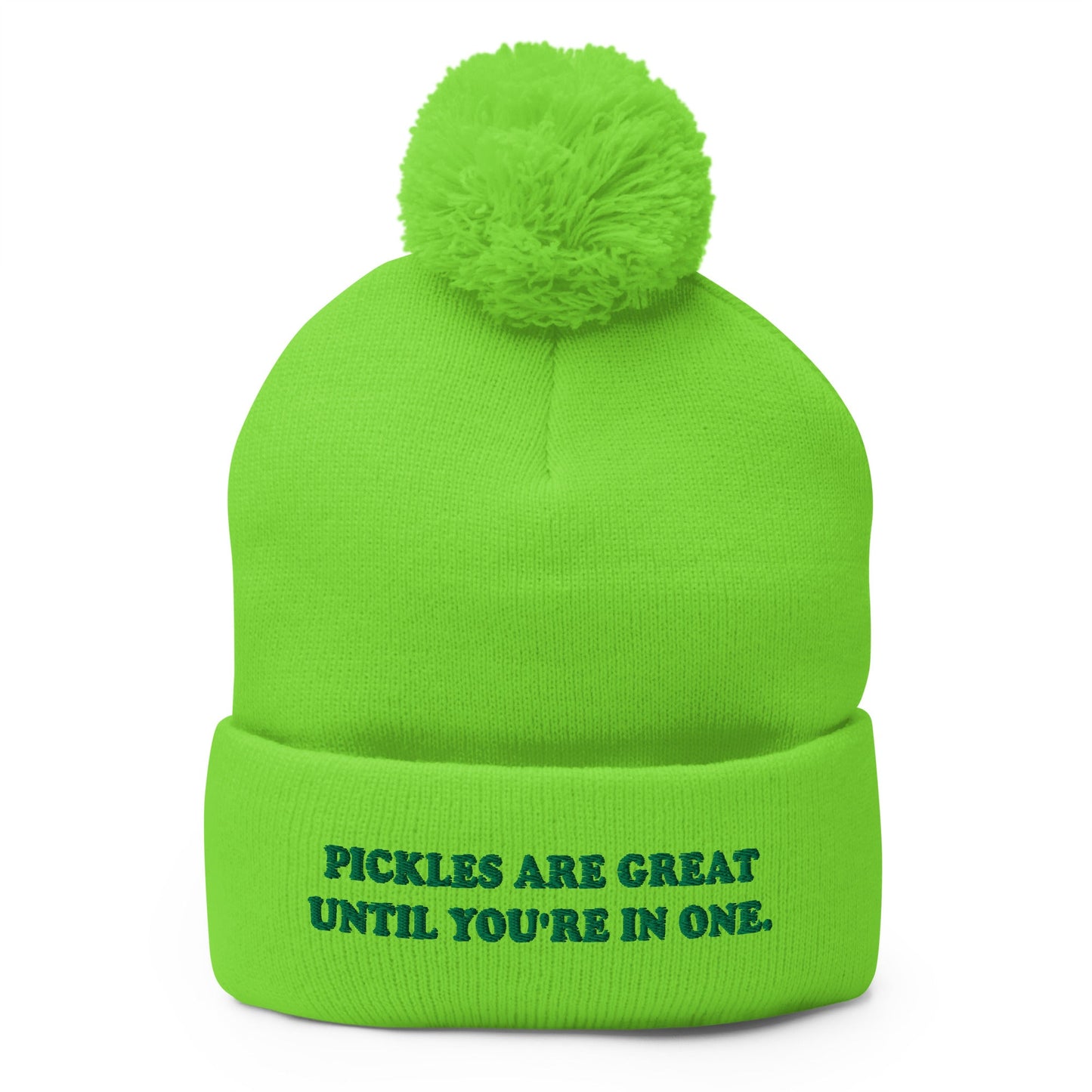 Pickles Are Great Until You're In One Beanie - ninanush