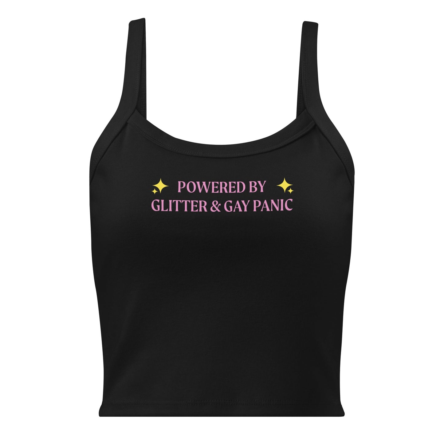 Powered By Glitter & Gay Panic Tank Top - ninanush