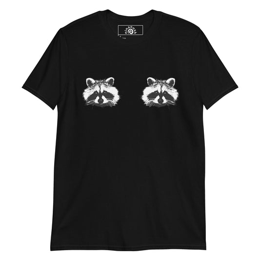 Raccoon Boobs T-Shirt - ninanush