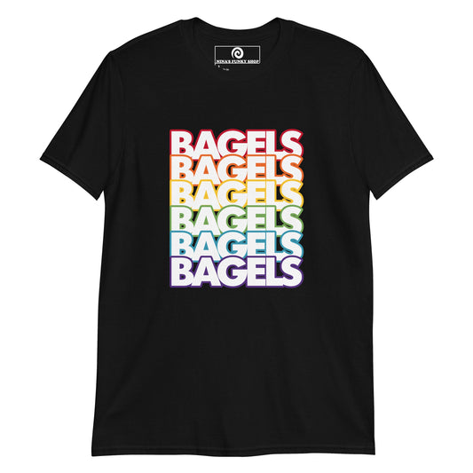 Rainbow Bagel Pride T-Shirt - ninanush