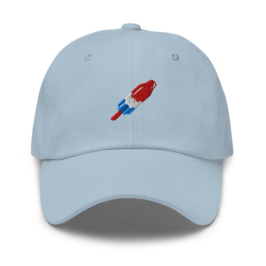 Red White And Blue Popsicle Dad Hat - ninanush