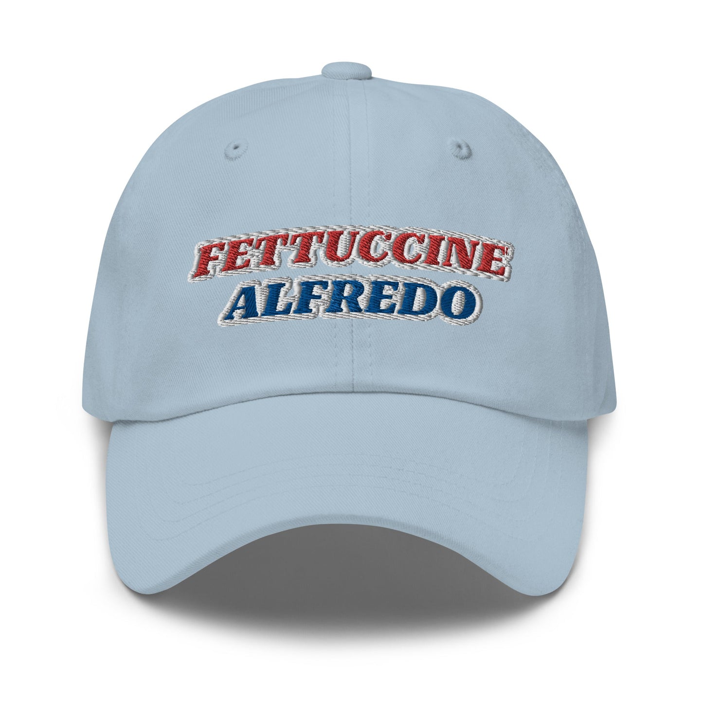 Red, White & Blue Fettuccine Alfredo Dad Hat - ninanush