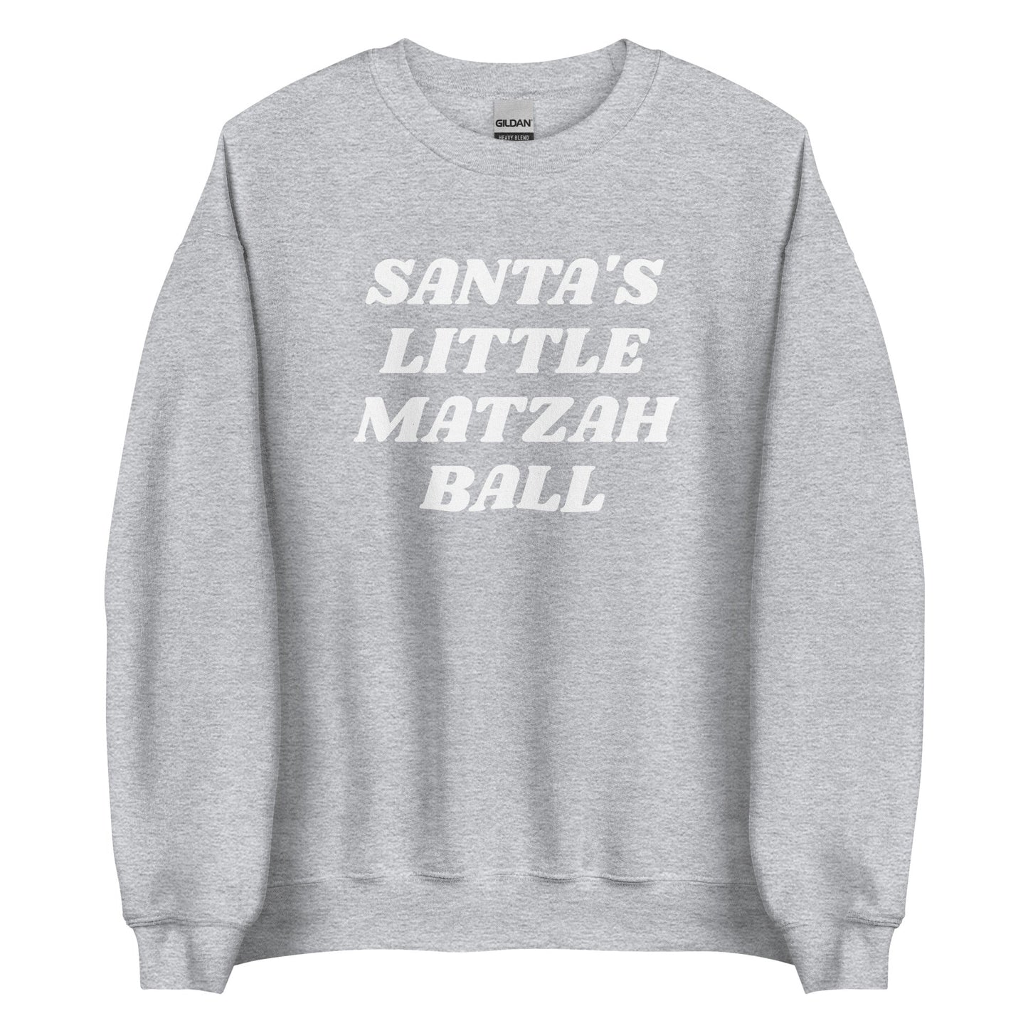Santa's Little Matzah Ball Sweatshirt - ninanush