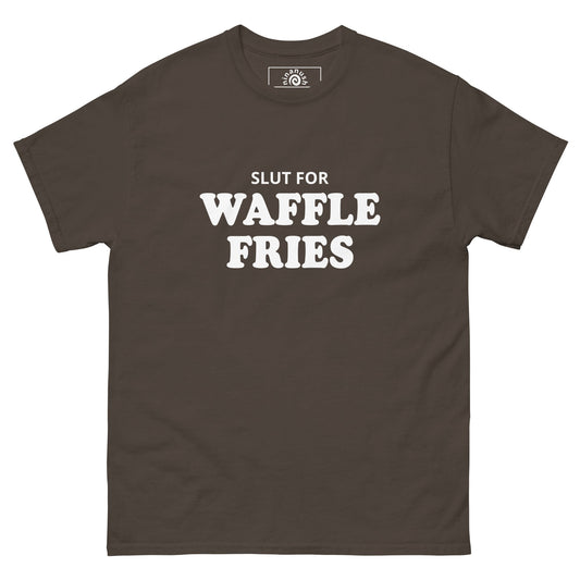 Slut For Waffle Fries Men's Tee - ninanush