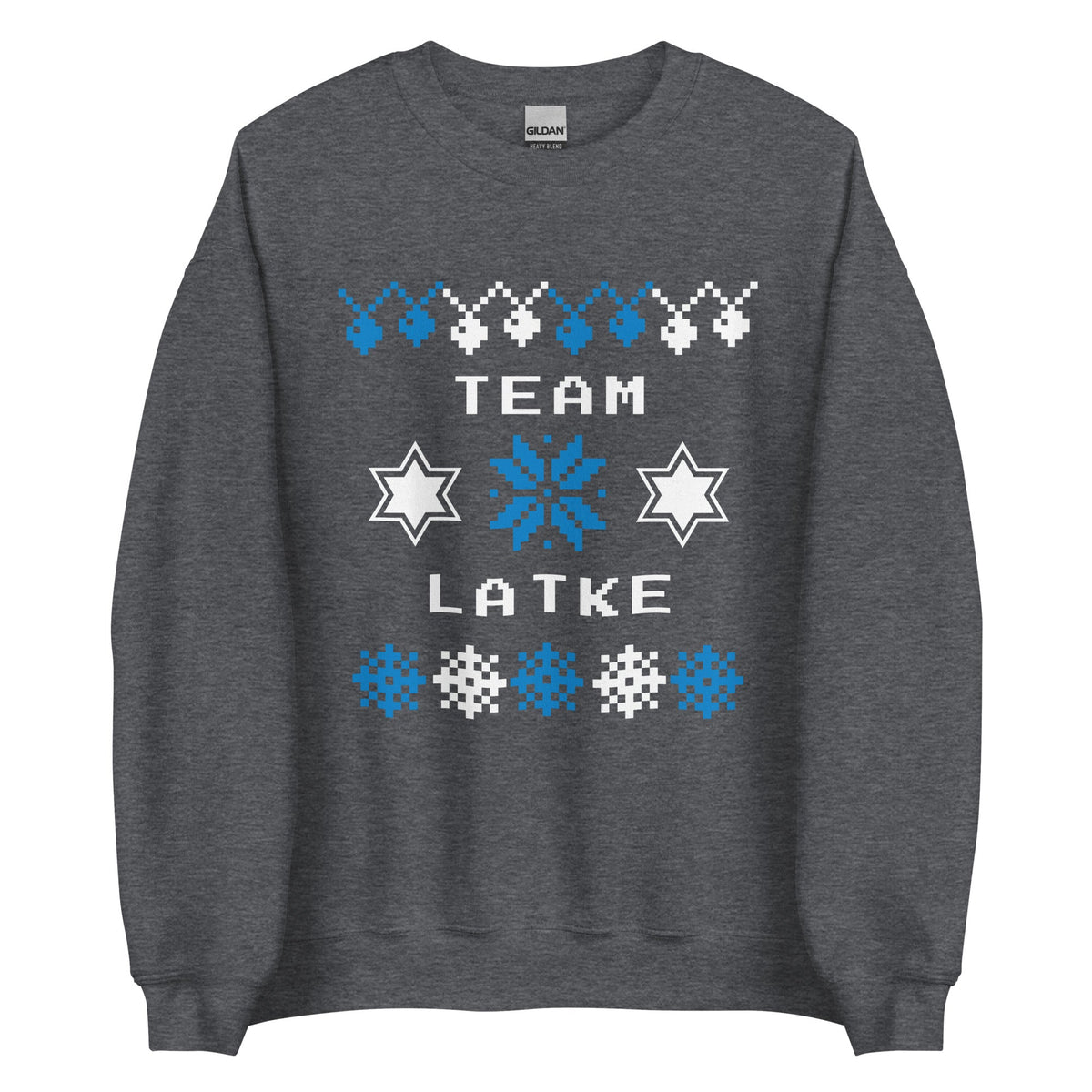 Team Latke Hanukkah Sweatshirt - ninanush