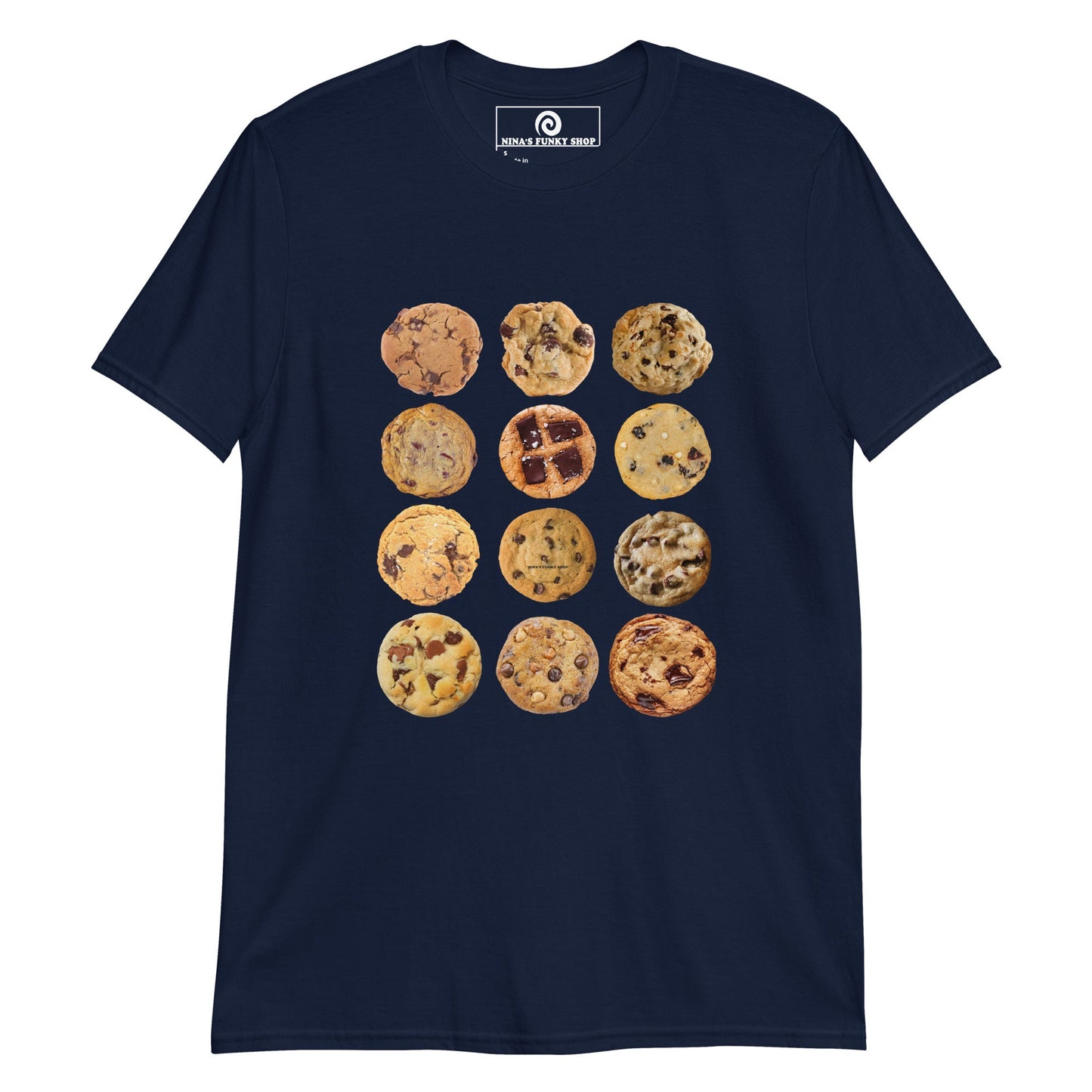 12 Chocolate Chip Cookies T-Shirt - ninanush
