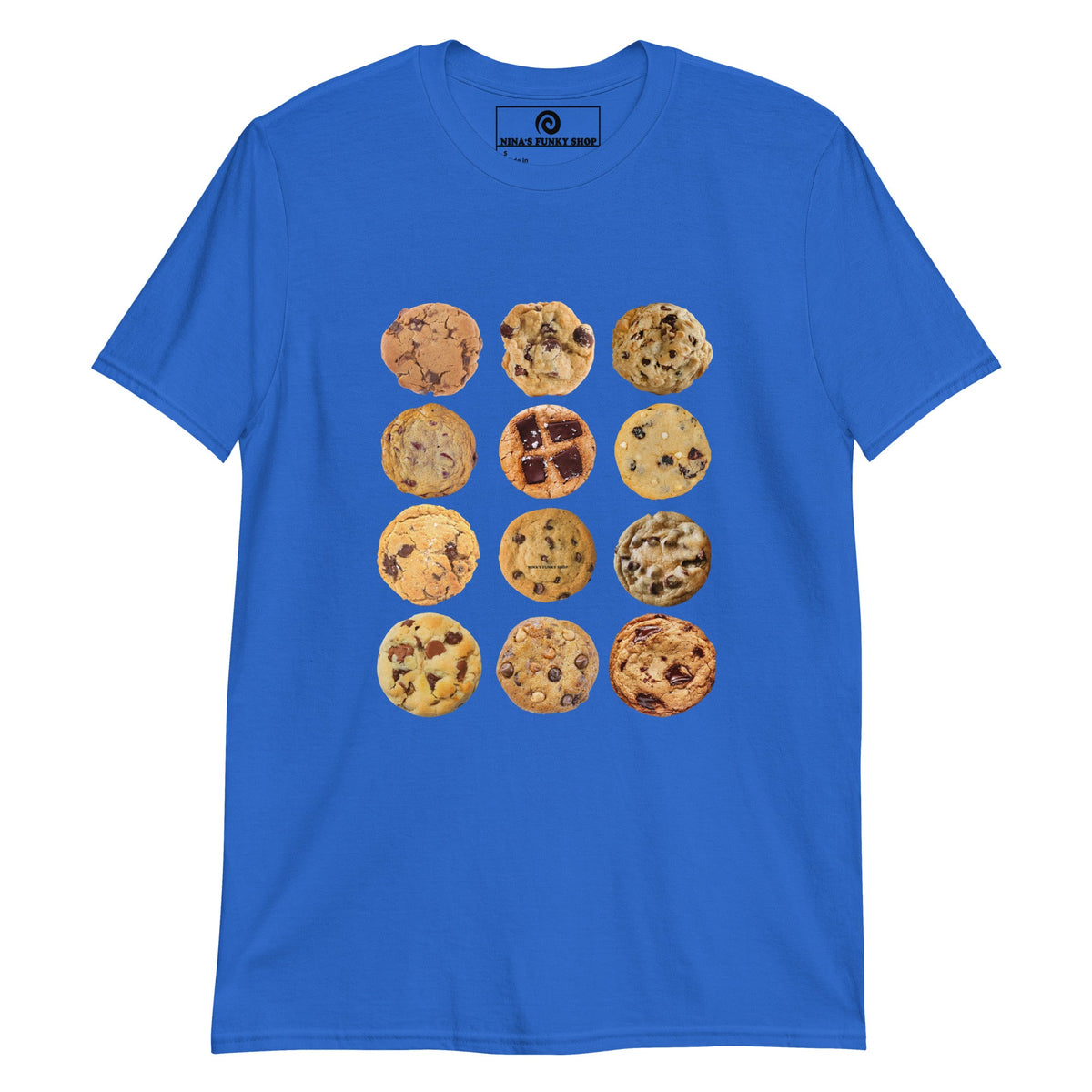 12 Chocolate Chip Cookies T-Shirt - ninanush