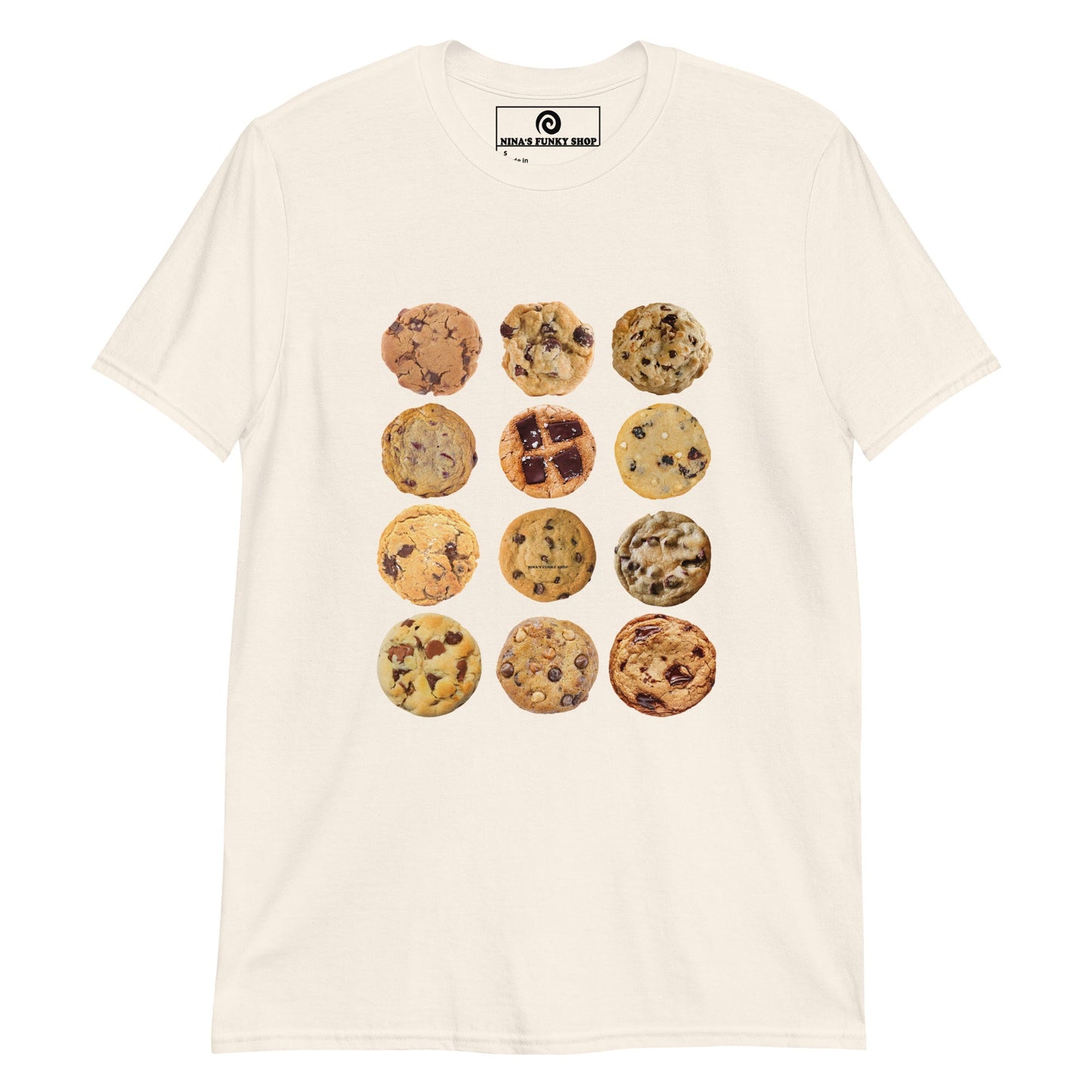 12 Chocolate Chip Cookies T-Shirt - ninanush