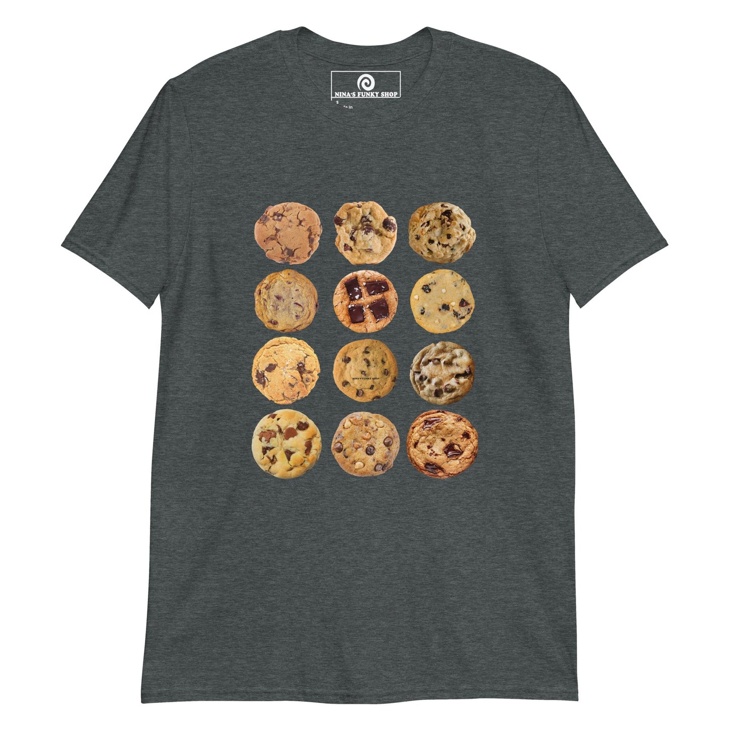 12 Chocolate Chip Cookies T-Shirt - ninanush