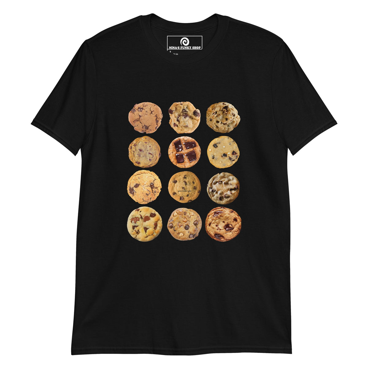12 Chocolate Chip Cookies T-Shirt - ninanush
