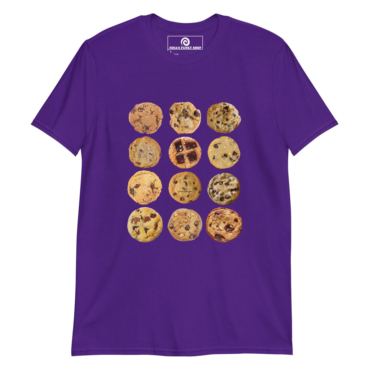 12 Chocolate Chip Cookies T-Shirt - ninanush