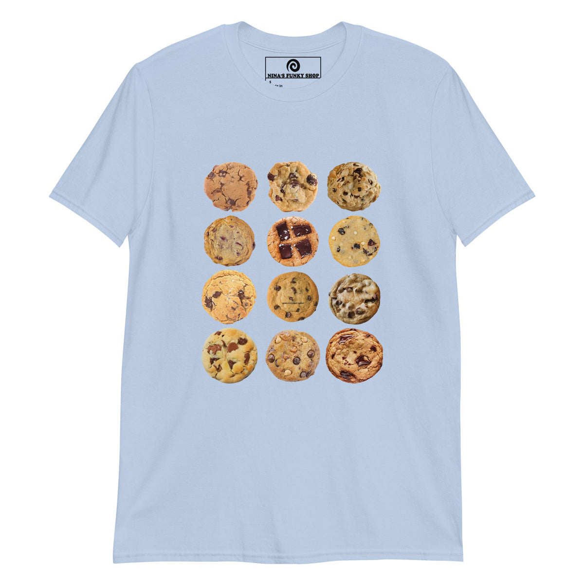 12 Chocolate Chip Cookies T-Shirt - ninanush