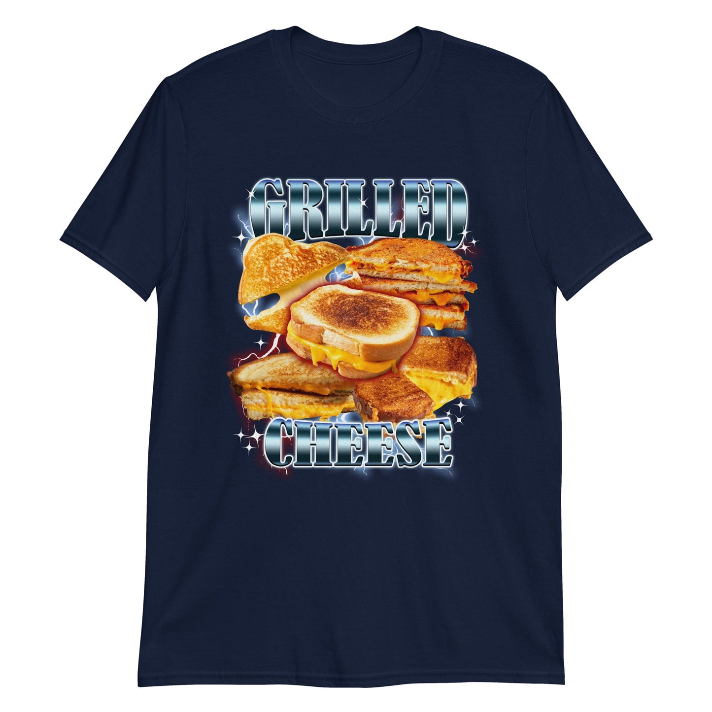 90s Bootleg Grilled Cheese T-Shirt - ninanush