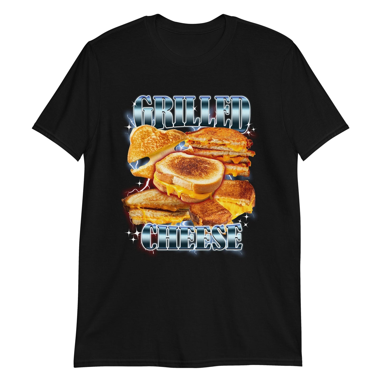90s Bootleg Grilled Cheese T-Shirt - ninanush