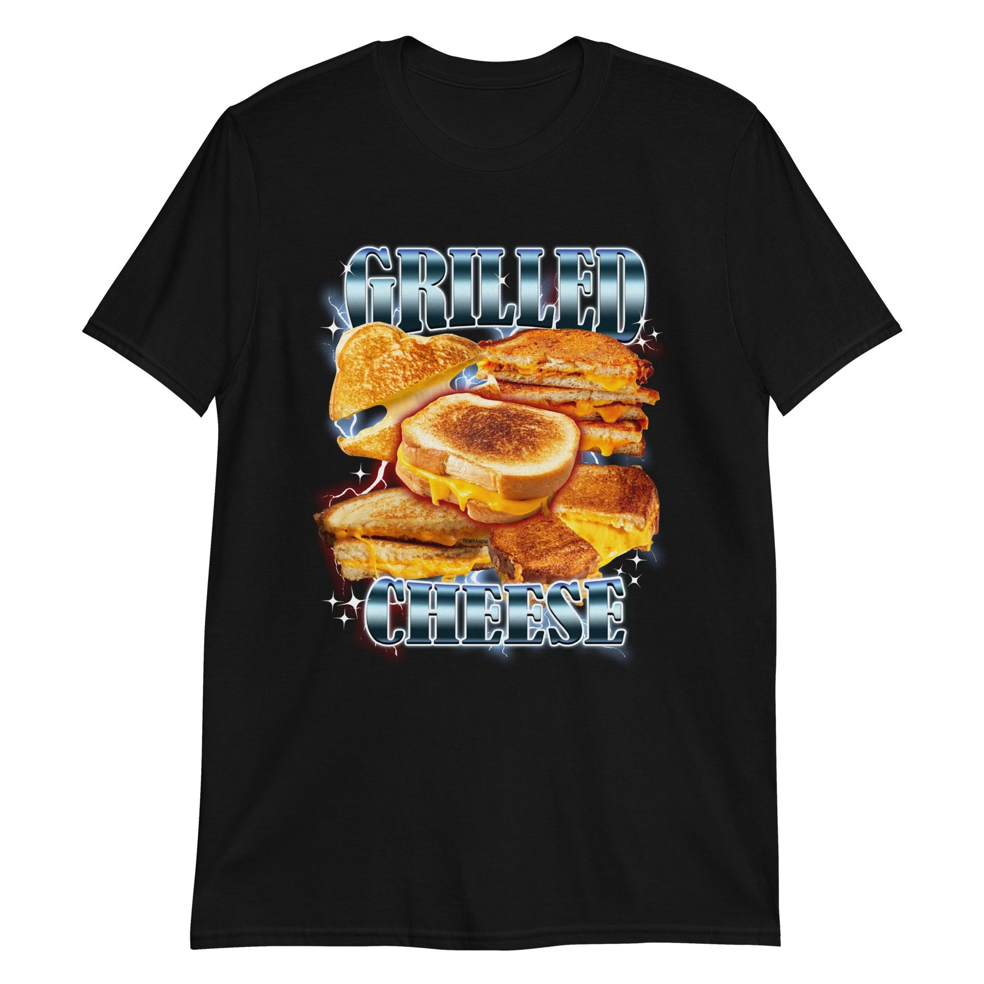 90s Bootleg Grilled Cheese T-Shirt - ninanush
