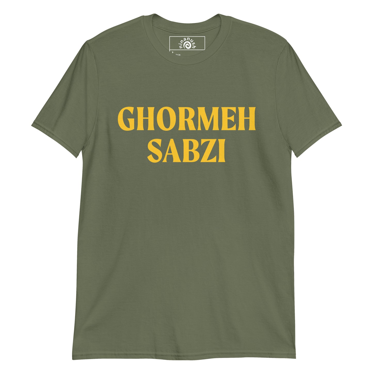 Army Green Ghormeh Sabzi T-shirt