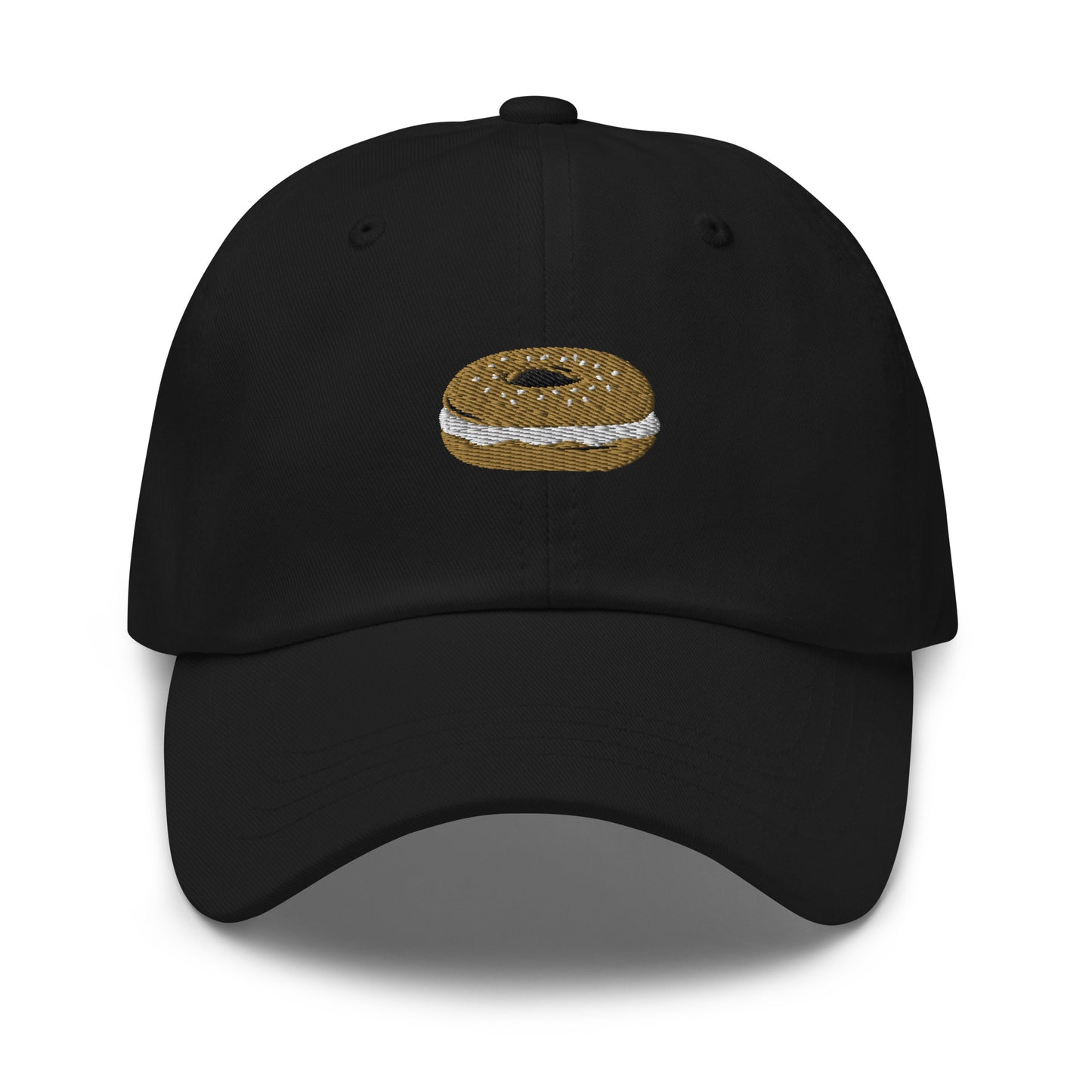 Black  bagel hat